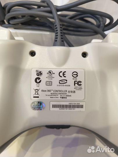 Джойстик xbox 360 проводной