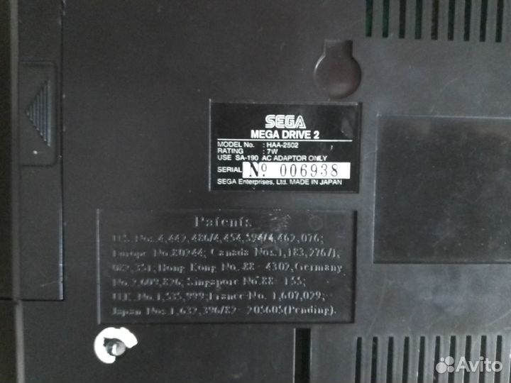 Sega mega drive 2 оригинал