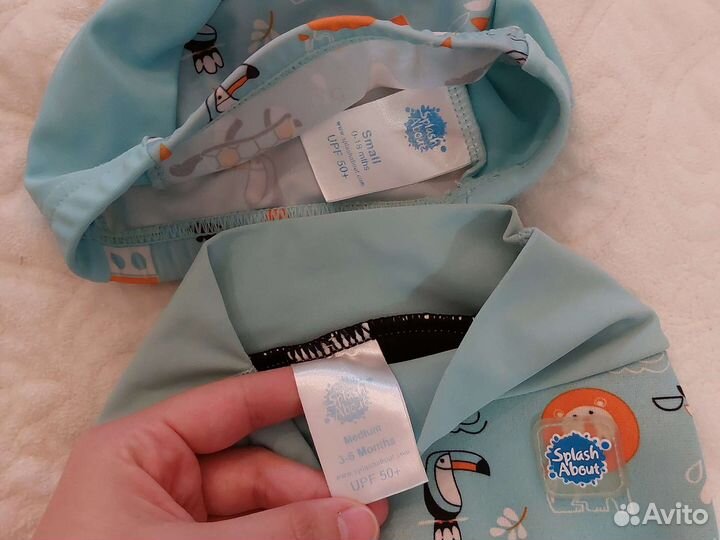 Плавательные трусики и шапочка Splash About