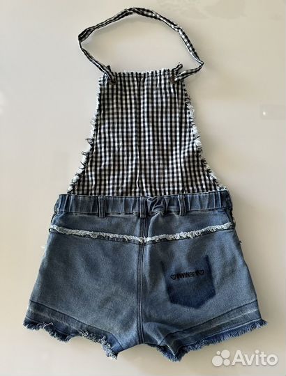 Комбинезон шорты джинсовые Twin Set