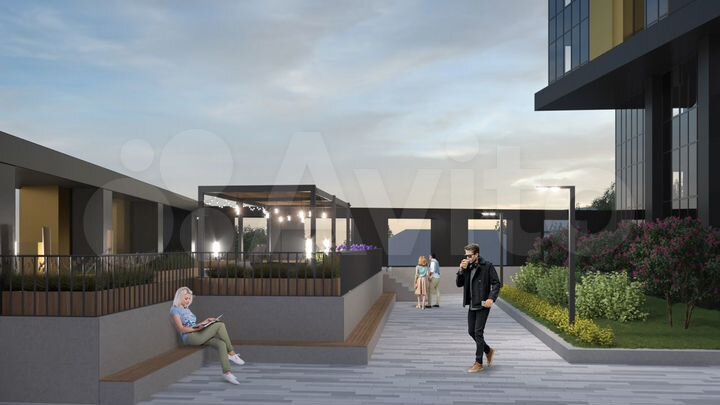 2-к. квартира, 69,4 м², 12/27 эт.