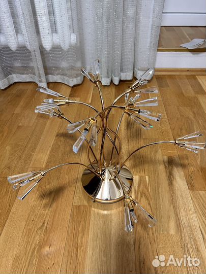 Люстра потолочная хрусталь