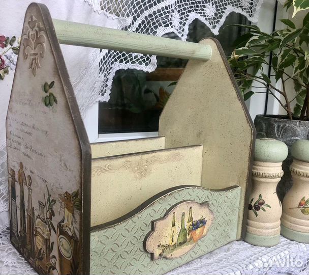 Подставка для кухни и мельницы соль, перец