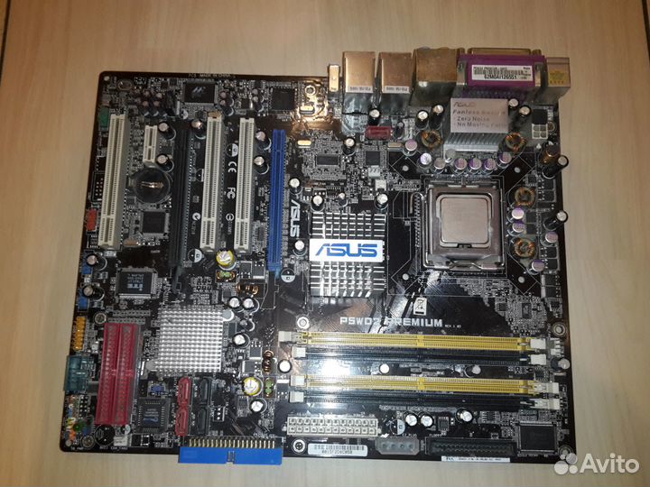 Материнская плата с процессором asus P5WD2 Premium