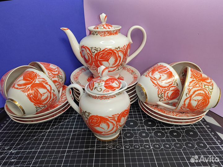 Чайный сервиз СССР новый