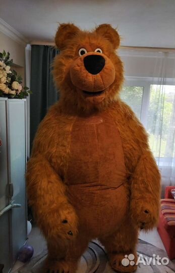 Ростовая кукла белый медведь