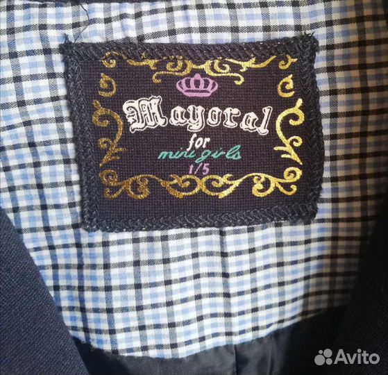 Пиджак Mayoral форма школьная для девочки