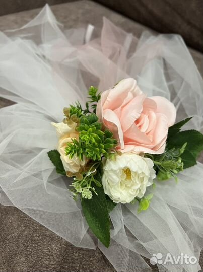 Свадьба украшение на машину