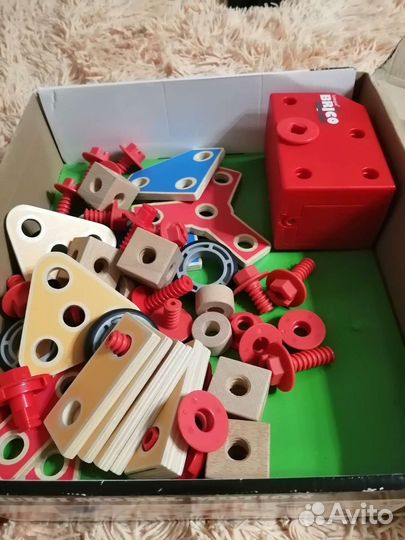 Детский деревянный конструктор