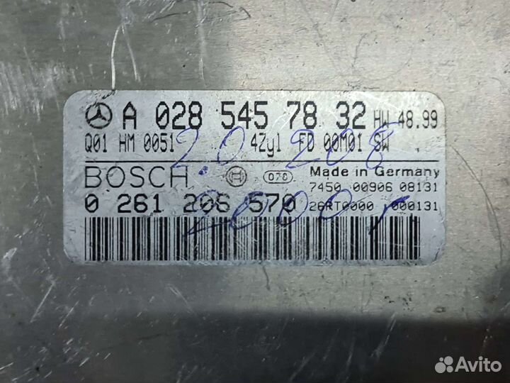 Моторник двигателя M111 Mercedes CLK208