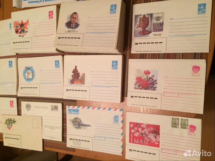 Конверты и почтовые карточки СССР