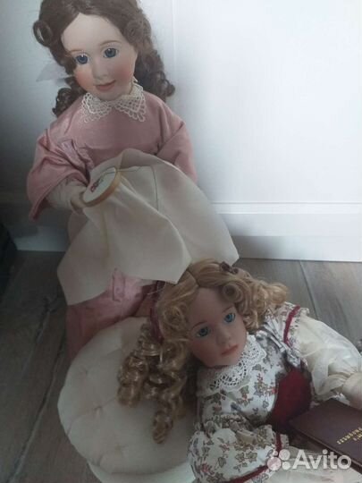 Фарфоровые коллекционные куклы
