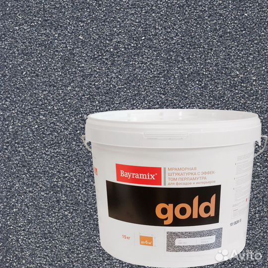 Штукатурка декоративная мраморная Bayramix Gold Mi