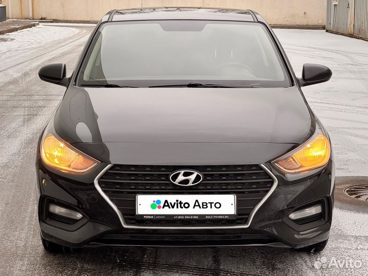 Hyundai Solaris 1.6 AT, 2018, 156 700 км