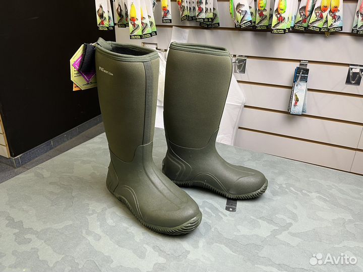 Сапоги неопреновые для охоты и рыбалки