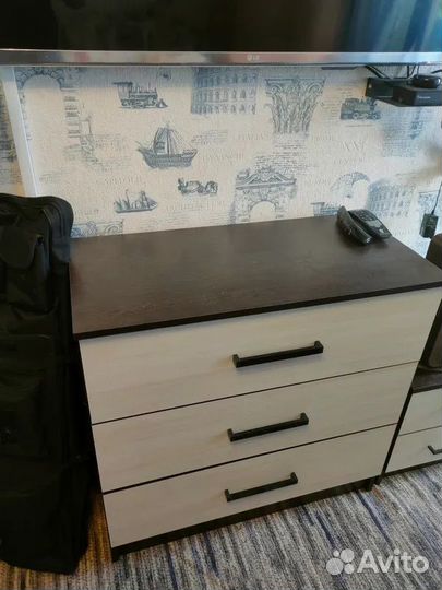 Компактный комод Венге/Сосна лоредо