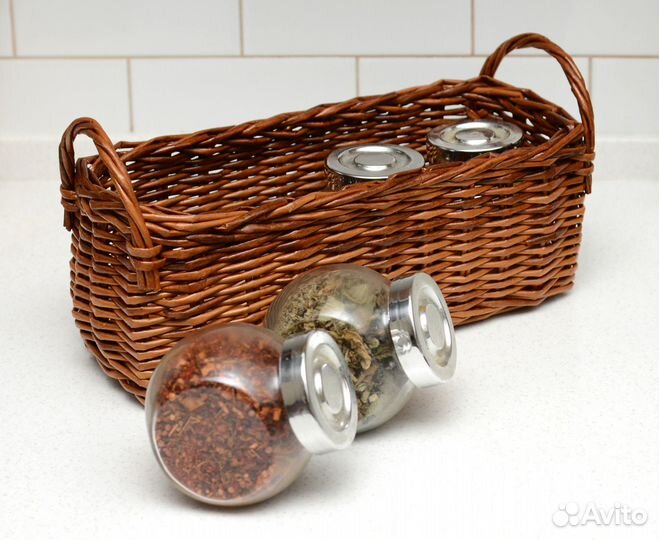 Корзина для кухни плетеная