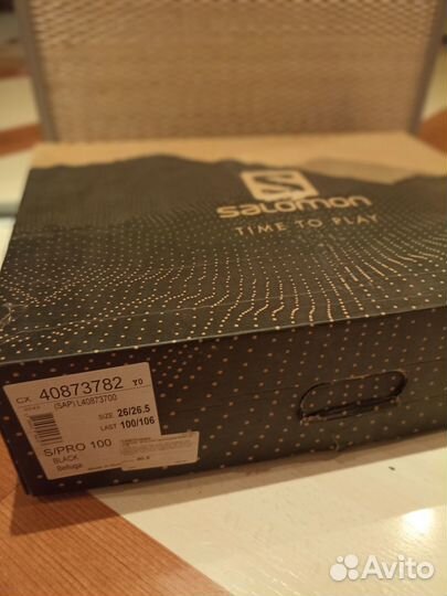 Горнолыжные ботинки salomon S/PRO 100