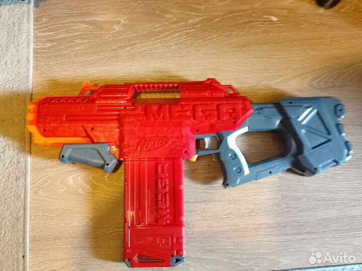 Nerf mega бластер на батарейках