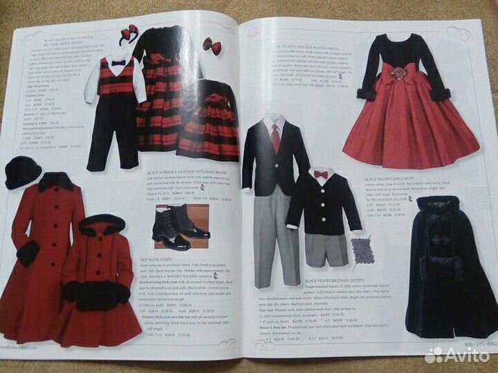 Винтажный журнал мод детский, Австрия