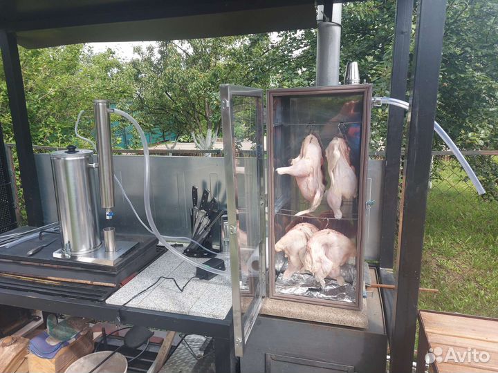 Коптильня из нержавейки холодное копчение