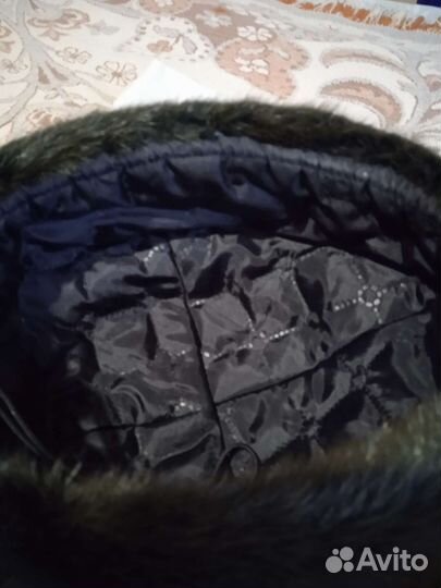 Шапка зимняя норковая женская
