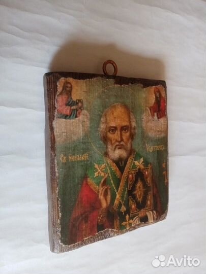 Иконы свт Николая Чудотворца и Матроны Московской