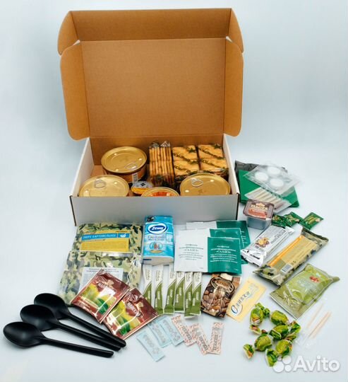 Сухпаек усиленный Батыр Халяль 2,3 кг. Меню 2