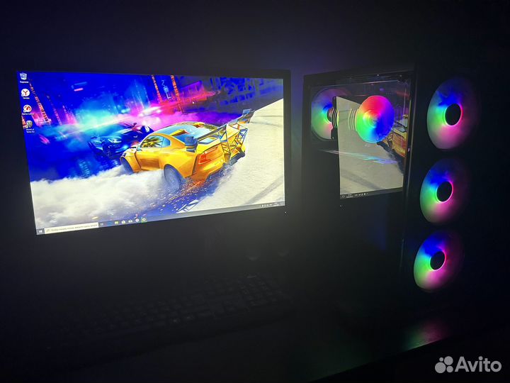 Игровой пк с RX580 8gb