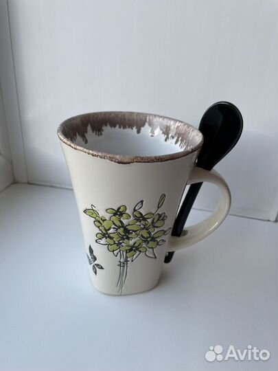 Кружка с ложкой