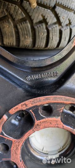 Колеса в сборе R18 на Mercedes Гелендваген