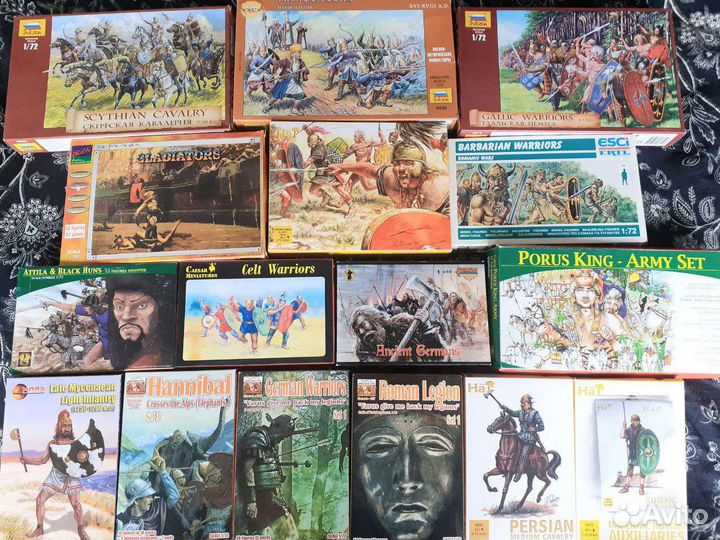 1/72 средневековье и античка халявище