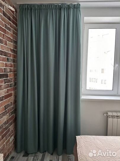 Плотные шторы 2 шт