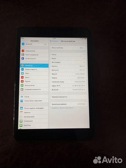 Планшет apple iPad mini Wi-Fi 64 GB Black