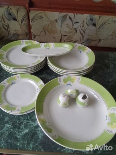 Сервиз столовый Дружковский фарфоровый завод