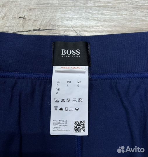 Hugo Boss мужские хлопковые домашние брюки