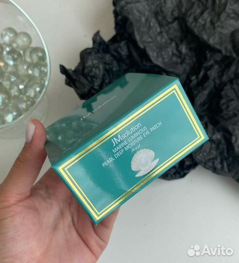 Патчи для век JMsolution с жемчугом Корея