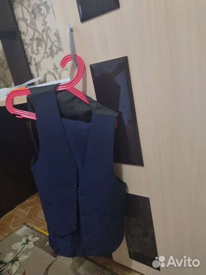 Школьный костюм для мальчика 140 синий