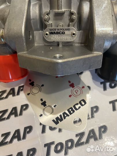 96300 105 10 Wabco клапан растормаживания прицепа