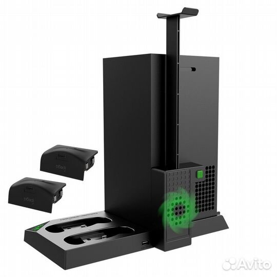 XBox Series X подставка с охлажд. + 2 аккум.,новая
