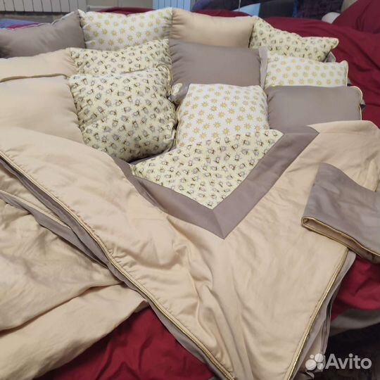 Бортики в детскую кроватку