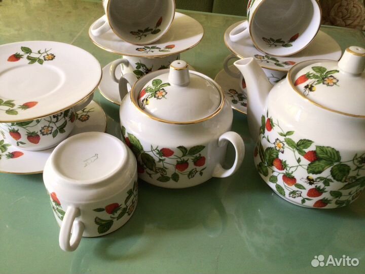 Сервиз чайный Дулево 14 предметов
