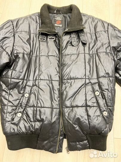 Болоневая куртка мужская 52/54 осень, зима