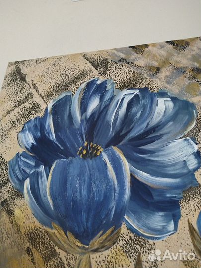 Интерьерная,ручная работа,80*60