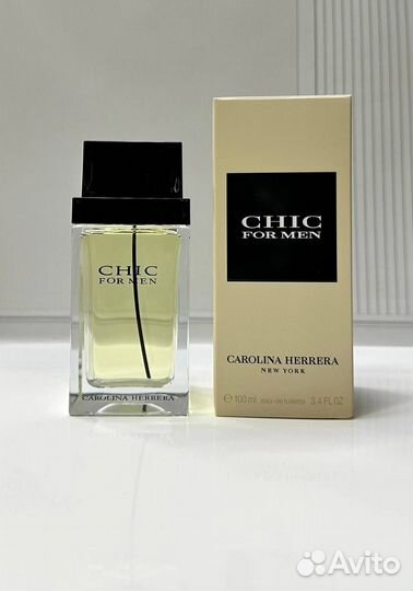 Carolina Herrera chic for men ориг тестер 100 мл