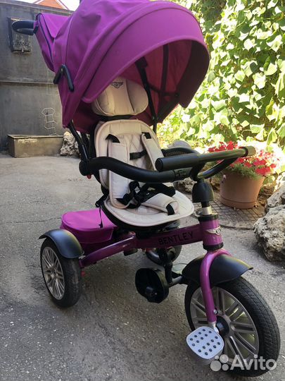 Детский трехколесный велосипед bentley