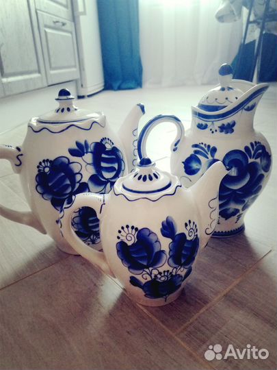 Посуда гжель