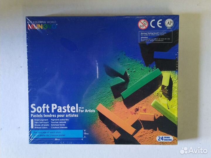 Пастель мягкая сухая Mungyo 24, 36, 48 цветов