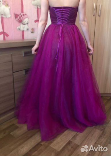 Платье на выпускной пышное