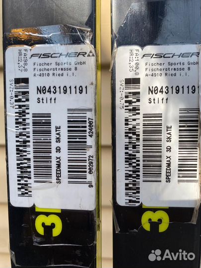 Беговые лыжи fischer speedmax 3 d